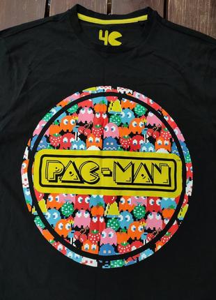 Юбилейная футболка pac-man 40th anniversary bandai namco пак мен игра nintendo sega playstation4 фото