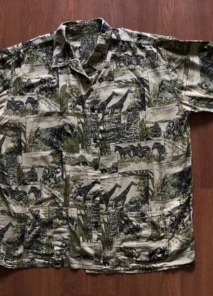 Safari hawaii гавайка тенниска сафари