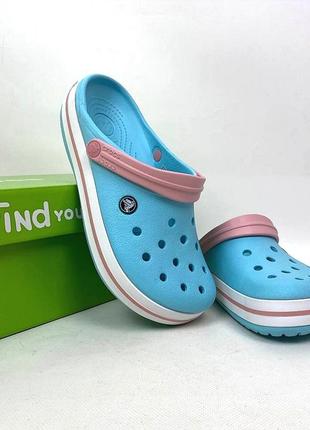 Жіночі крокси сабо crocs crocband  усі розміри у наявності