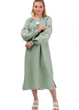 Женское платье вышиванка, размеры  s,l,xl,2xl3 фото