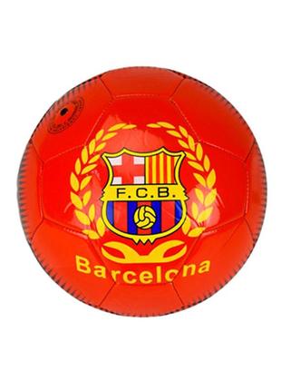 М'яч футбольний bambi fb20128 №5, pu, діаметр 21 см (червоний)