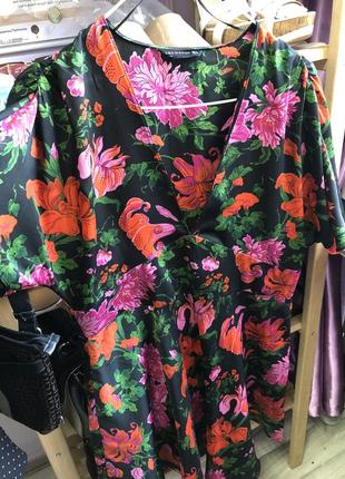 Міні сукня зара в квіточку