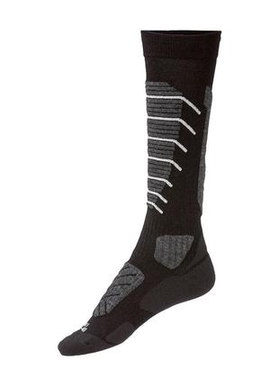 Термошкарпетки високі для жінки crivit smartstep support-force 389602 35-36 чорний