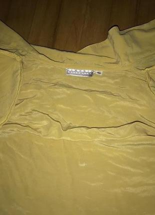 Шелковая винтажная блуза classic collection! р.-403 фото