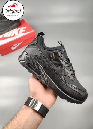 Чоловічі кросівки nike air max 90 surplus black