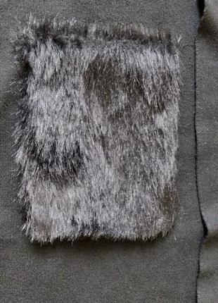 Продам новое женское демисезонное чёрное пальто накидка stradivarius6 фото