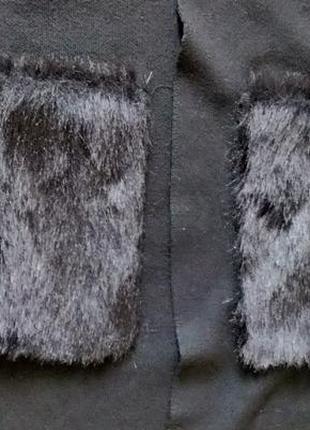 Продам новое женское демисезонное чёрное пальто накидка stradivarius7 фото