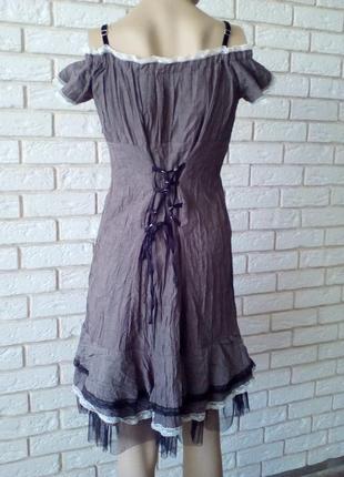 Милое винтажное  платье в прованском стиле ( в бельевом стиле)7 фото