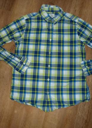 Фирменная рубашка на 12-14 лет