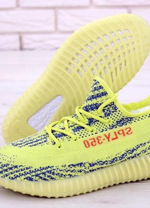 Чоловічі кросівки ad yeezy 350 yellow, адідас ізі буст .