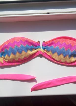 Яскравий красивий ліф верх від купальника ocean club, s розмір