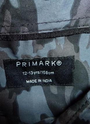 Primark рубашка хаки на 12-13 лет6 фото