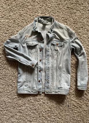 Идеальная удлинённая джинсовая куртка от h&m