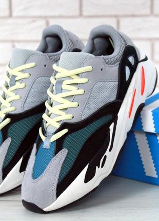 Женские кроссовки ad yeezy boost 700 "wave runner", а-д изи буст5 фото