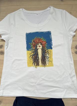 Футболка україна з українською дівчиною.