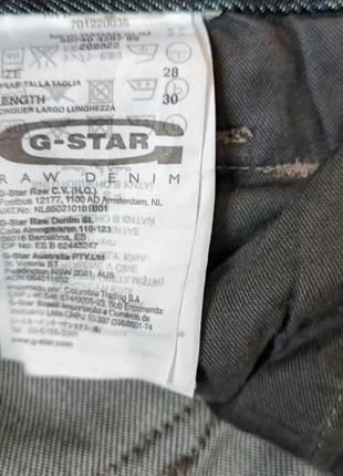 Штаны джинсы g-star raw gs017 фото