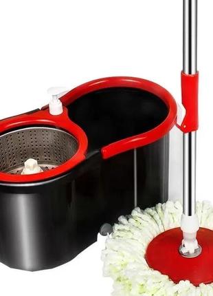 Швабра spin mop 360 black1 фото