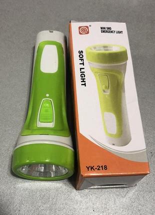 Фонарь аккумуляторный yk-218