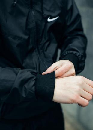 ⚡️nike windrunner jacket чорний⚡️4 фото