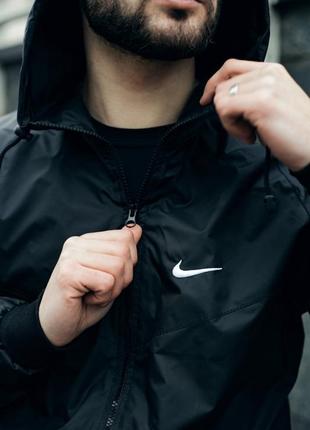 ⚡️nike windrunner jacket чорний⚡️3 фото