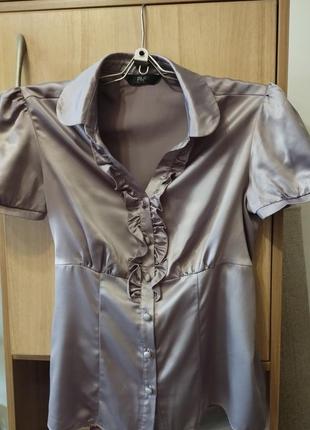 Фірмова брендова блузка блуза літній піджак f&amp;f пишнобритання на 46 р.