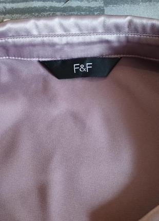 Фирменная брендовая блузка блуза летний пиджак  f&f великобритания на 46 р.4 фото