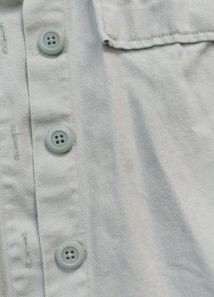 Рубашка сорочка джинсова котонова2 фото