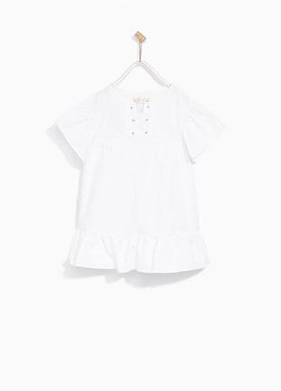 Белое платье zara 3