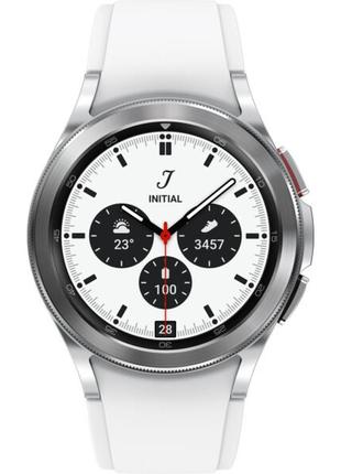 Смарт-часы samsung galaxy watch 4 classic 42mm silver (sm-r880nzsasek)3 фото