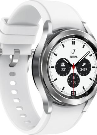 Смарт-часы samsung galaxy watch 4 classic 42mm silver (sm-r880nzsasek)1 фото