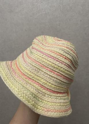 Шляпа соломенная