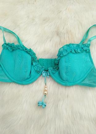 Ліфчик м'ятний з висюлькою sista shei