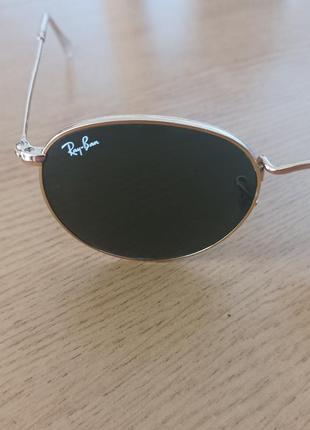 Золотистые очки ray ban - стиль и качество в одном!3 фото