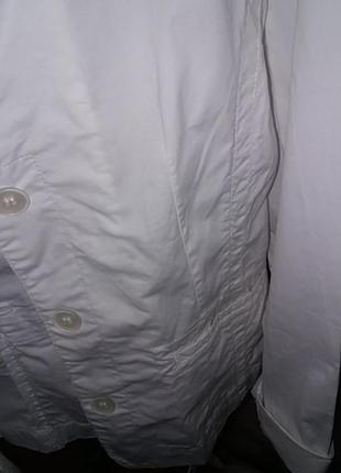 Пиджак белый легкий4 фото