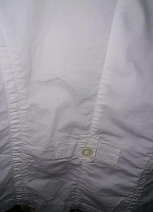 Пиджак белый легкий5 фото