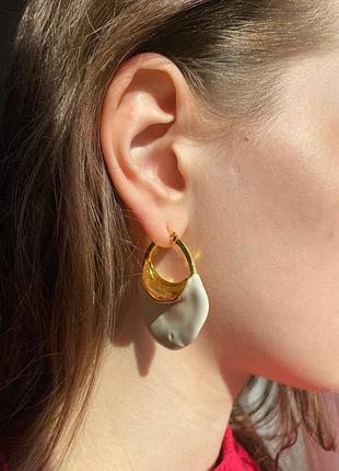 Брендовые серьги 3