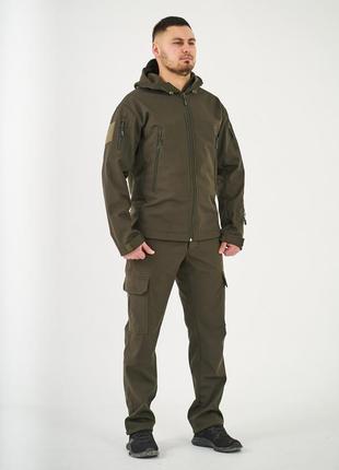 Костюм softshell ukm олива