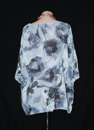 Италия батал свободная блуза летучая мышь кимоно блузка.6 фото