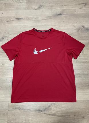 Nike dri fit run мужская футболка