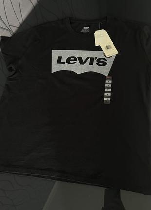 Футболка levi's, чорна футболка levis, футболка лівайс3 фото