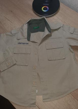 Benetton рубашка