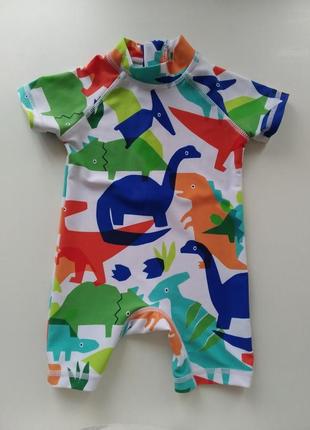 Детский ромпер для купания плавания next 6-9 месяцев