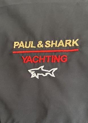 Вітровка чоловіча paul & shark thin coat 660-6913 dark blue 5xl (56-58)5 фото