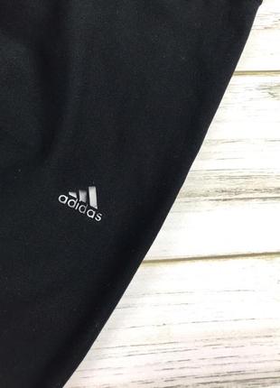 Спортивные лосины adidas climalite чёрные5 фото