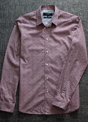 Стильная рубашка ted baker оригинал 100% коттон