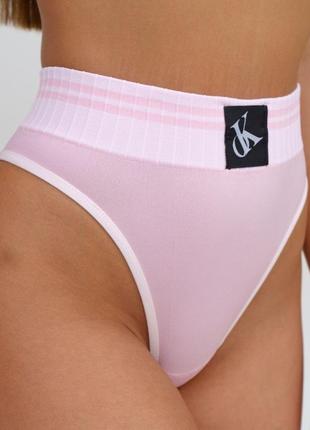 Розовый спортивный комплект нижнего белья4 фото