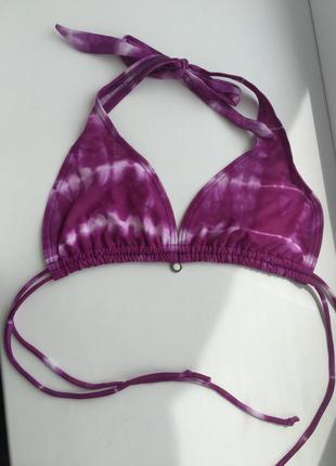 Фіолетовий верх купальника, топ/ ліф, розмір s/m1 фото