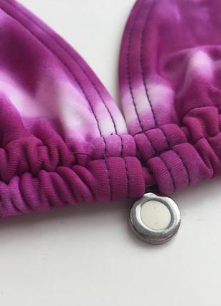 Фиолетовый верх купальника, топ/ лиф, размер s/m4 фото