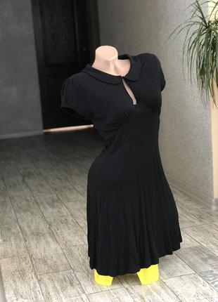 Чорне коротке плаття asos