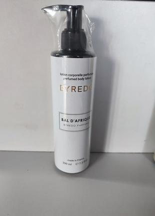 Парфюмований лосьйон для тіла byredo bal d’afrique brand collection 200 мл